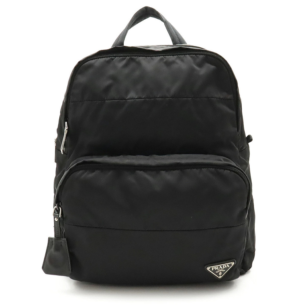Prada Backpack Daypack Leather NERO Black